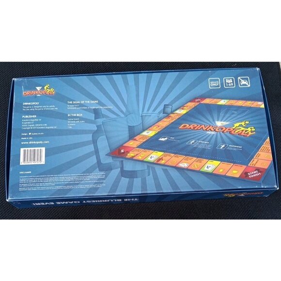 Drinkopoly The Blurriest Game Ever! Adults Only! zthe Blurriest Game Ever - Picture 2 of 14